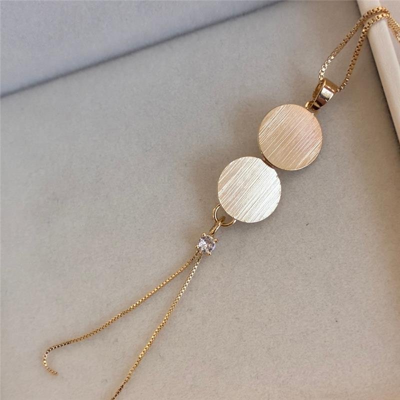 COLAR CHAPINHAS FOLHEADO A OURO 18K