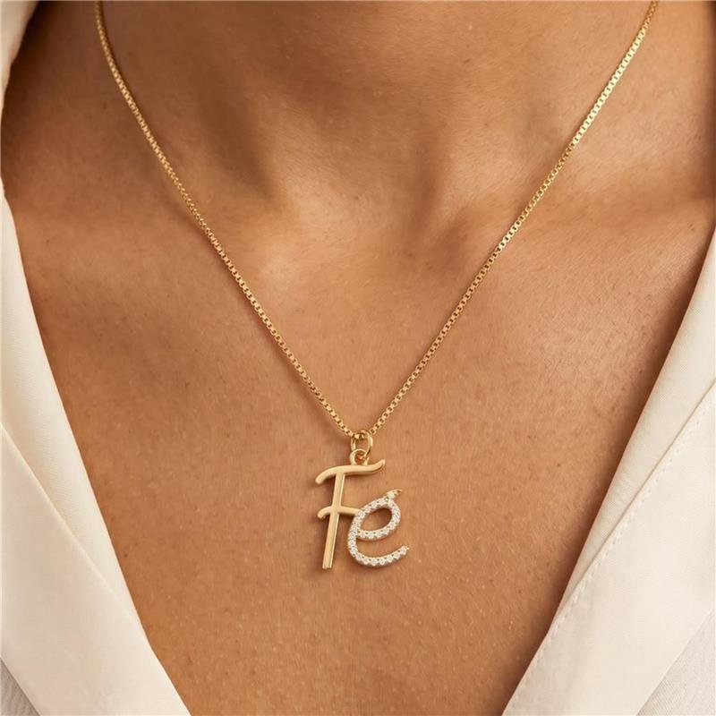 COLAR FÉ FOLHEADO A OURO 18K