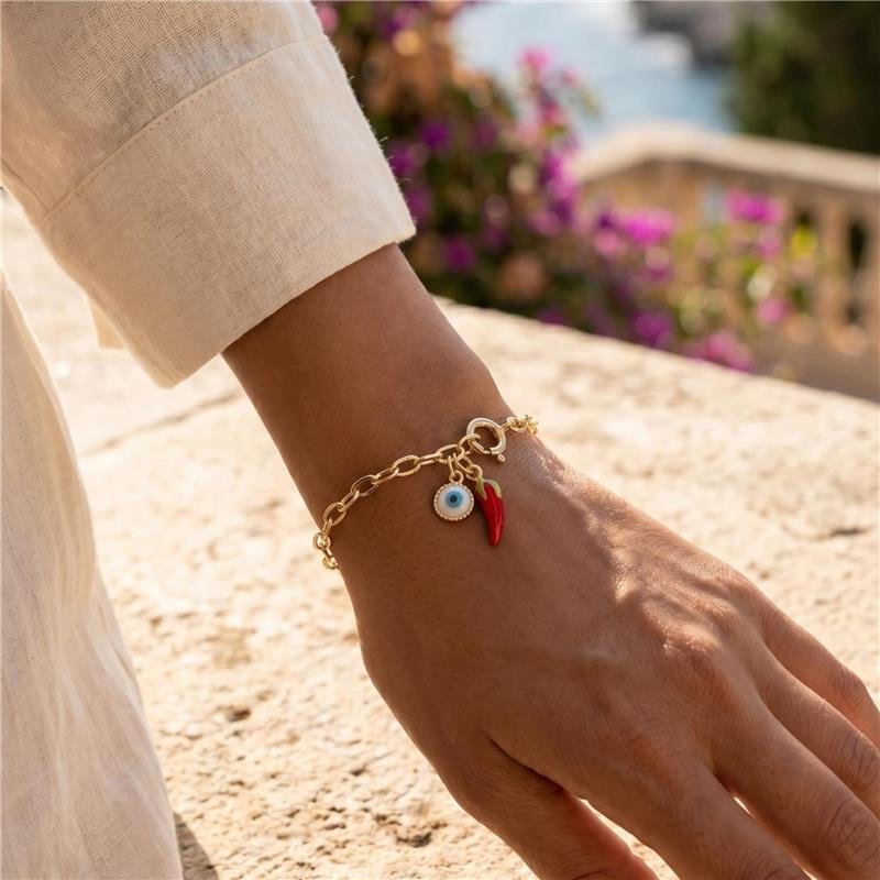 PULSEIRA PATUÁ FOLHEADO A OURO 18K